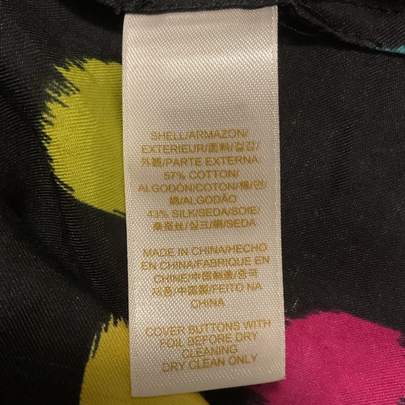 Kate Spade Black Top with Colorful Accents - Picture 7 of 8